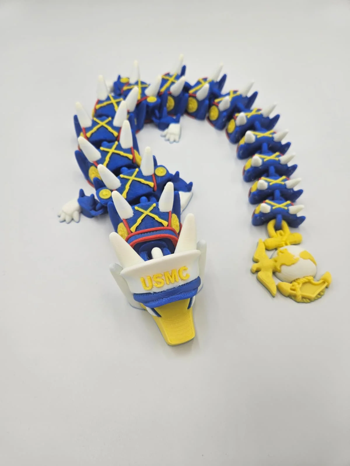 Army, Navy, Air Force, Marine Corps - Articulating Dragon Collectible Figurines - Image 3