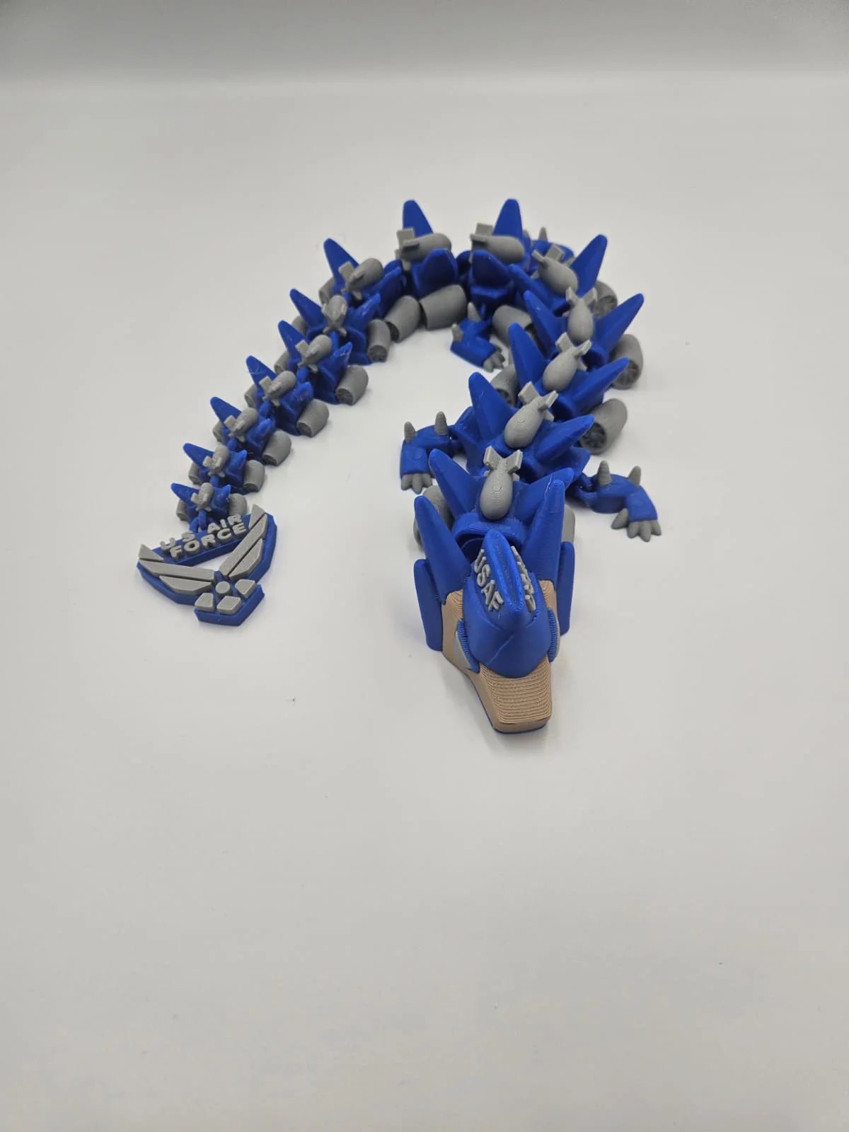 Army, Navy, Air Force, Marine Corps - Articulating Dragon Collectible Figurines - Image 7