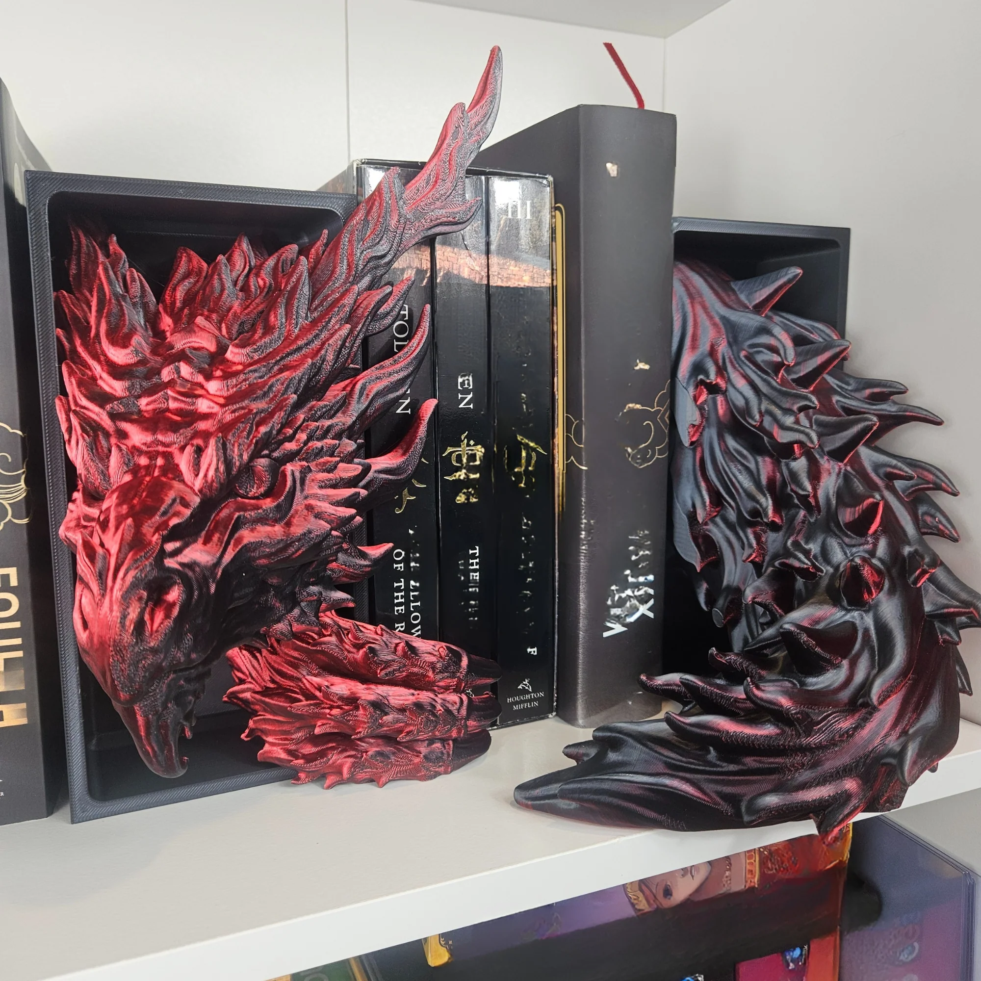 Inferno Dragon - Head and Tail Book End - Image 4