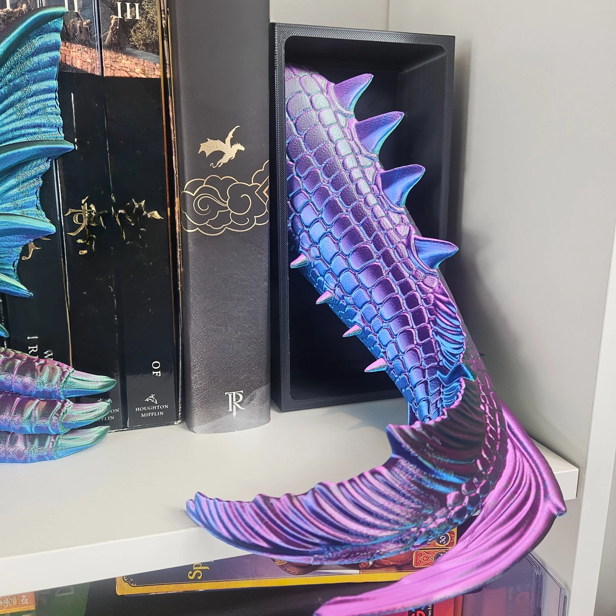 Sea Serpent Dragon - Head and Tail Book End - Image 5