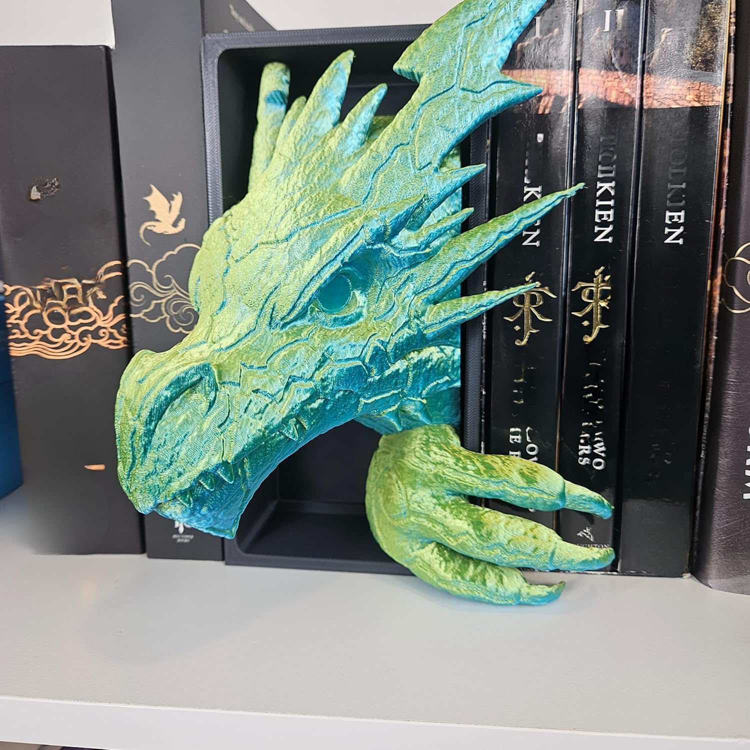 Lightning Dragon - Head and Tail Book End - Image 4