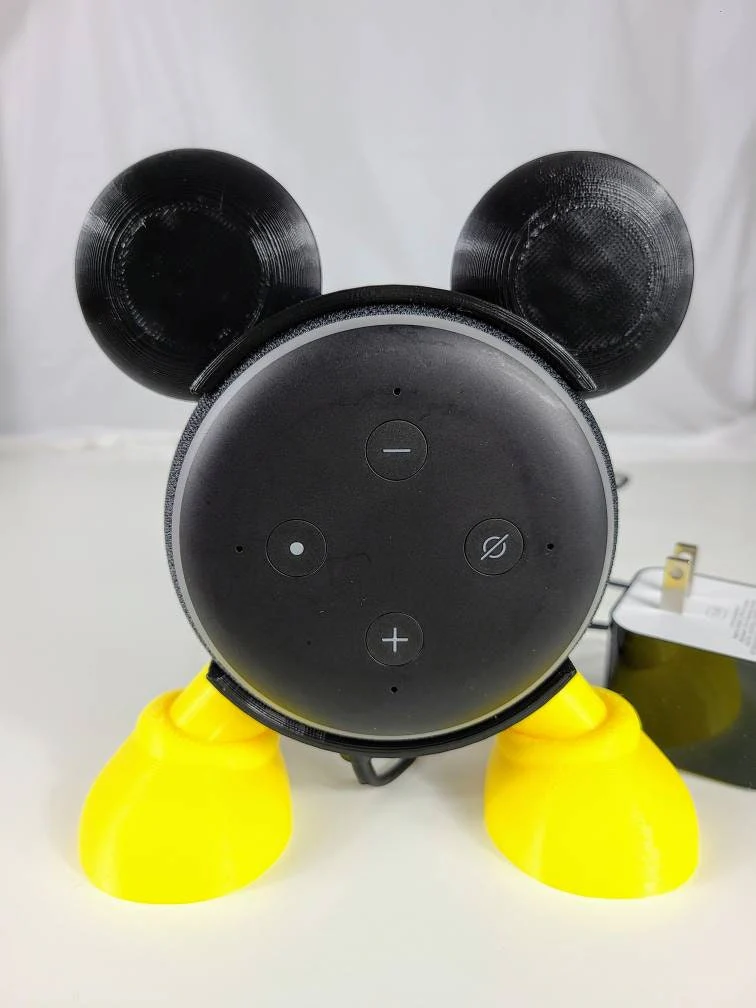 Mickey and Minnie Inspired Stand For Amazon Echo Dot - Image 4