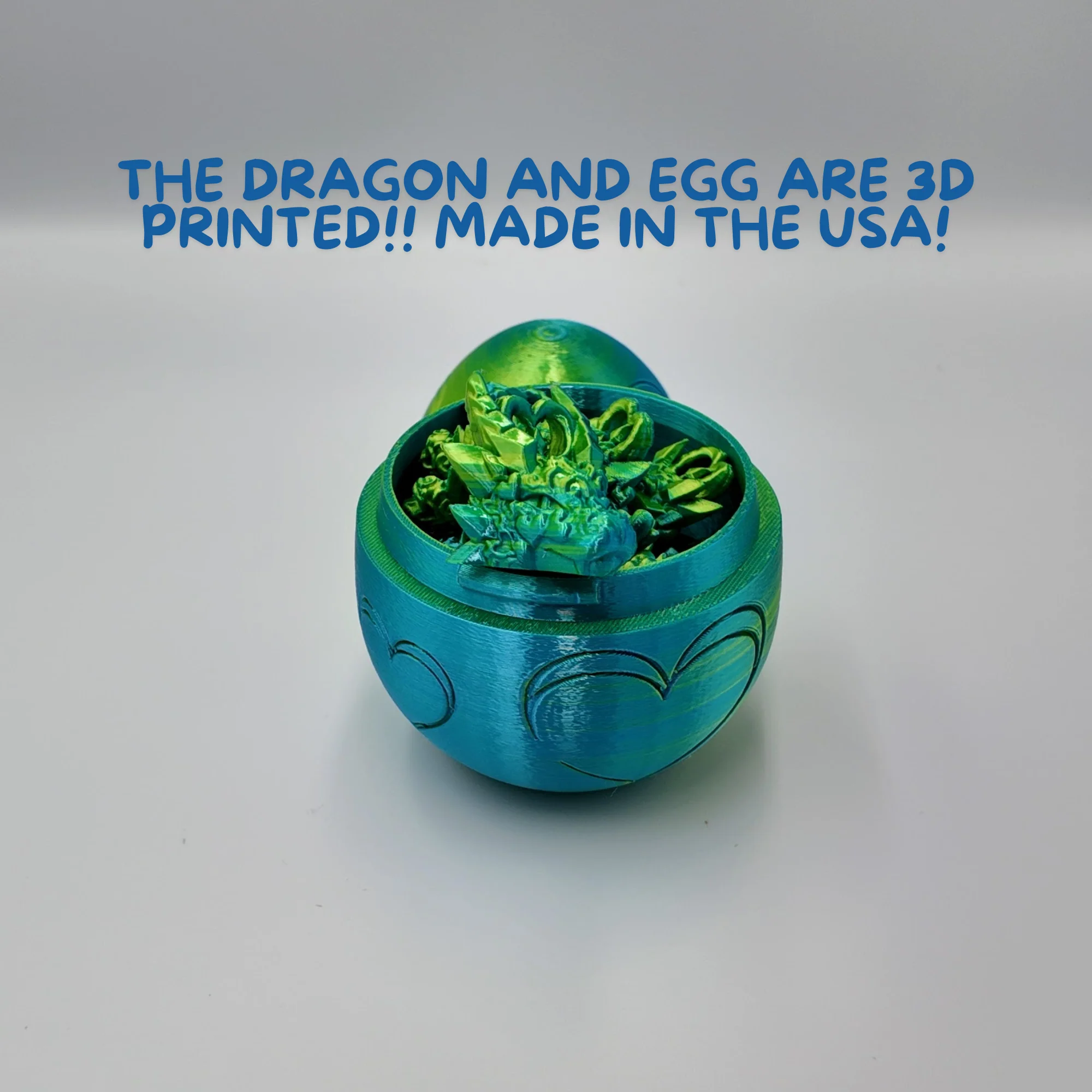 Heart Dragon Egg - 17" Dragons Articulating Joints - Mushroom Themed - Image 27