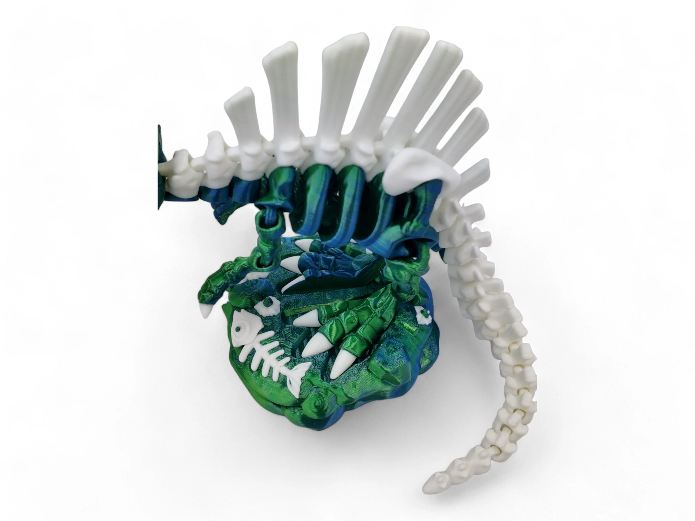 Spinosaurus Dinosaur Fidget Toy - Includes Prehistoric Stand and Fish - Image 10