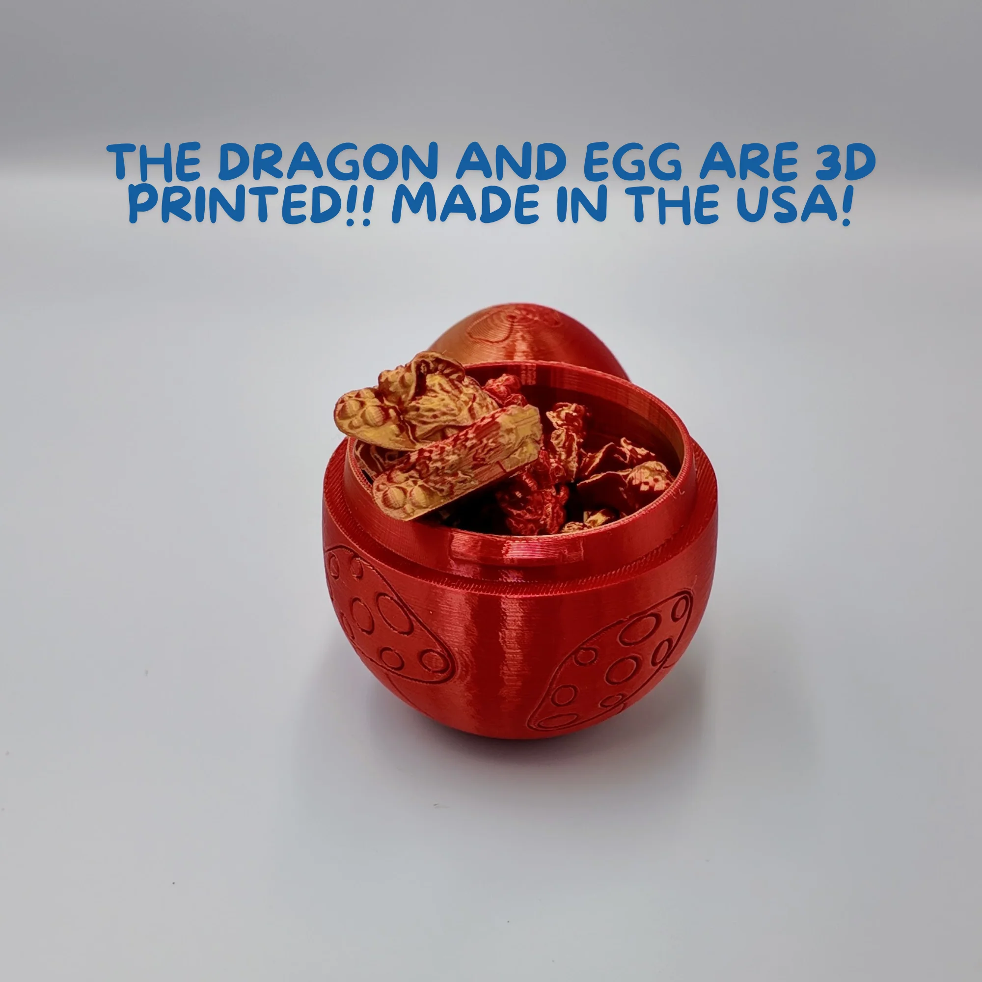 Mushroom Dragon Egg - 16" Dragons Articulating Joints - Mushroom Themed - Image 27