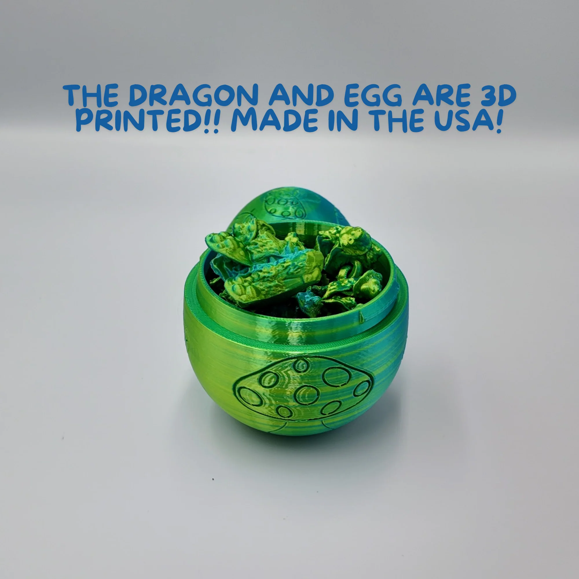 Mushroom Dragon Egg - 16" Dragons Articulating Joints - Mushroom Themed - Image 30