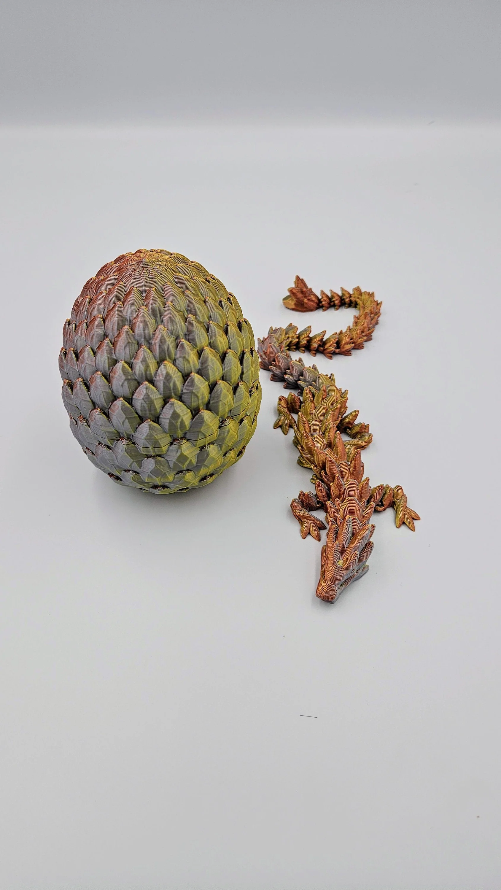 Surprise Dragon Egg Articulating Gemstone Dragon Fidget Toy - Image 4