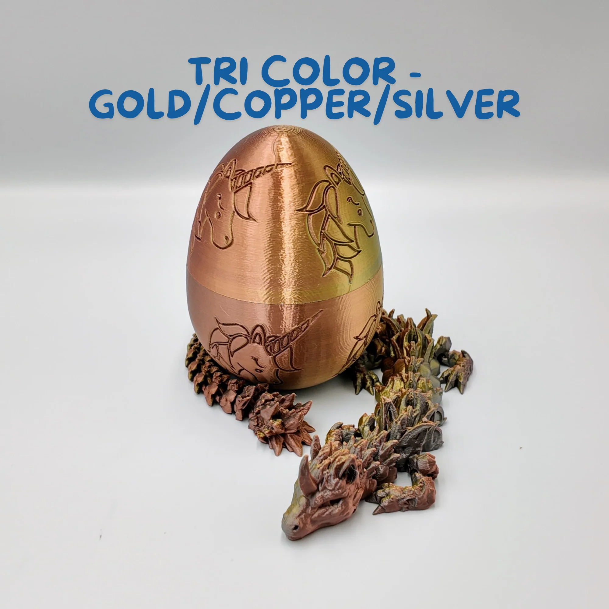 Unicorn Dragon Egg - 14.5" Dragons Articulating Joints - Unicorn Themed - Image 11