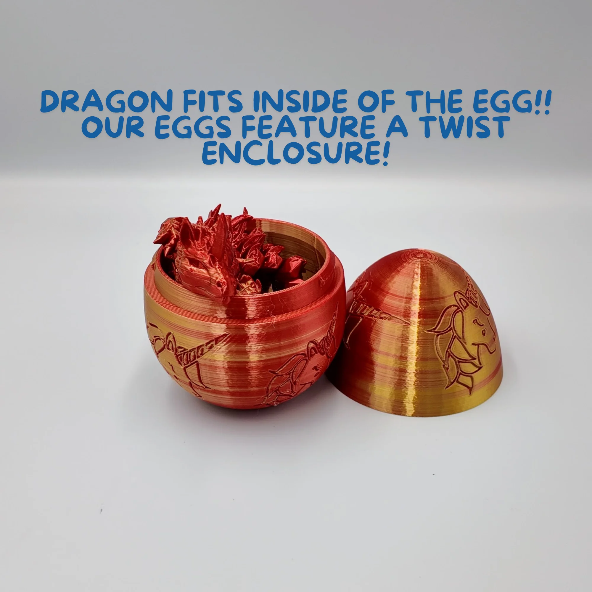 Unicorn Dragon Egg - 14.5" Dragons Articulating Joints - Unicorn Themed - Image 17