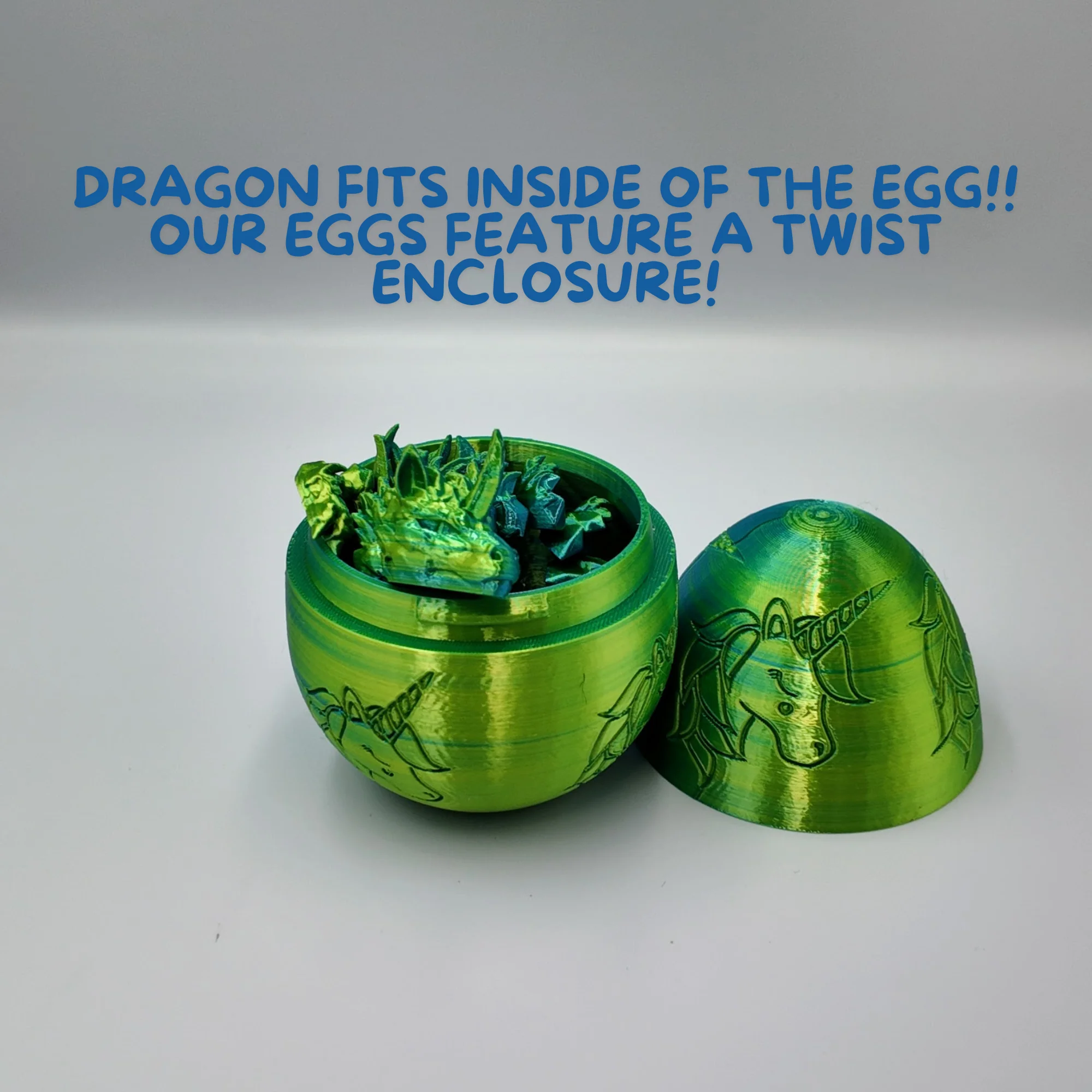 Unicorn Dragon Egg - 14.5" Dragons Articulating Joints - Unicorn Themed - Image 21