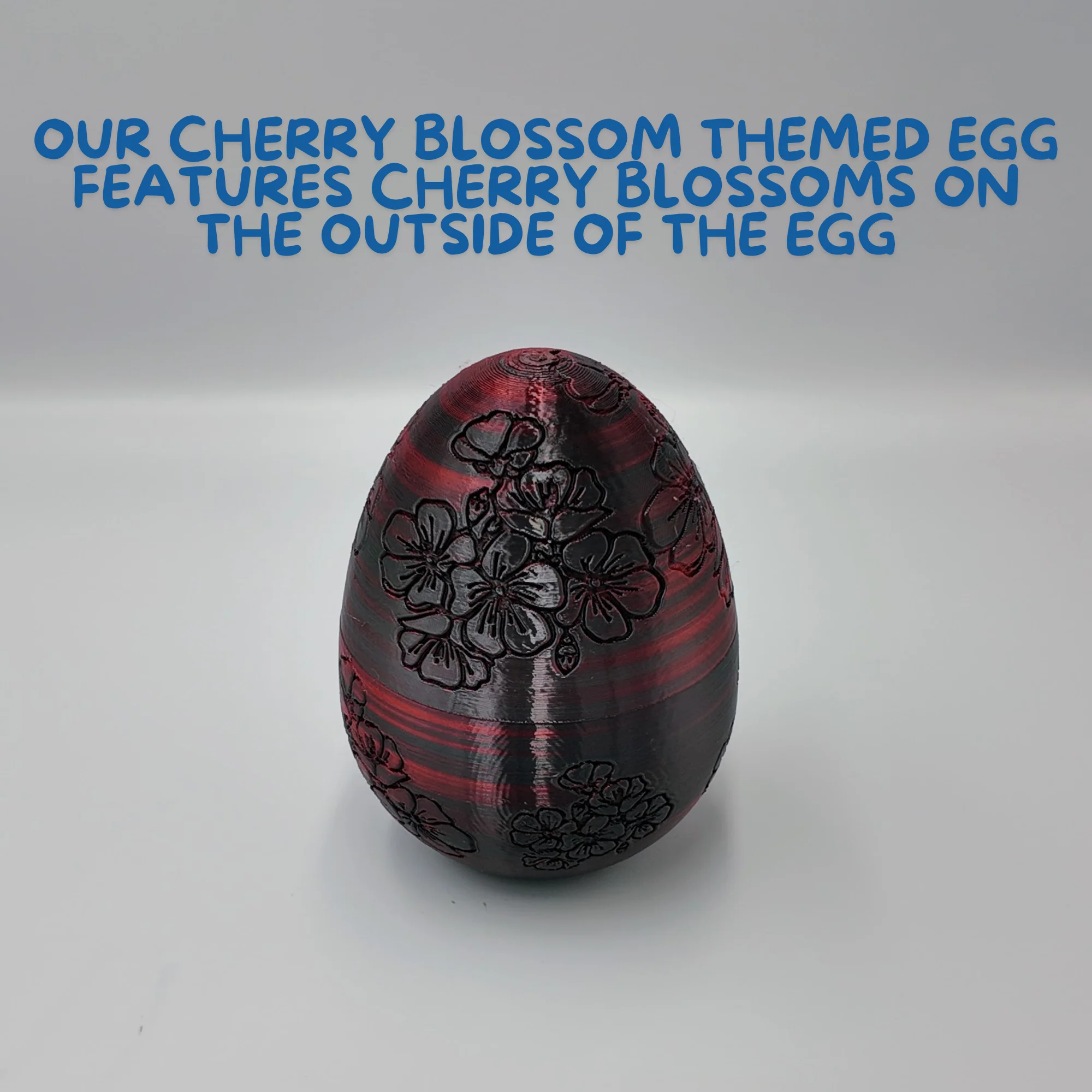 Cherry Blossom Dragon Egg - 14" Dragons Articulating Joints - Cherry Blossom Themed - Image 27